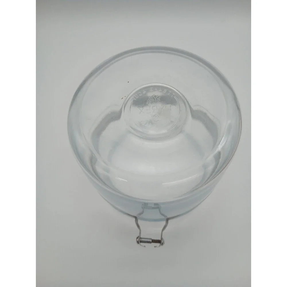 Pyrex 7754-B  4 Cup Flameware Glass  Coffee Pot Base With Band ONLY